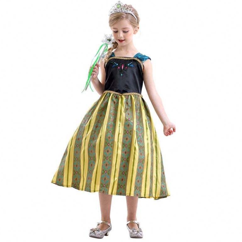 Amazon Hot Selli Fancy Fairytale Enfants Enfants Costume Girls Costume Costume Princess Robes HCGD-015