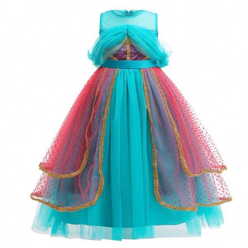 Halloween Carnival Children\'s Party Cosplay Princess Jasmine Dress Hcal-003