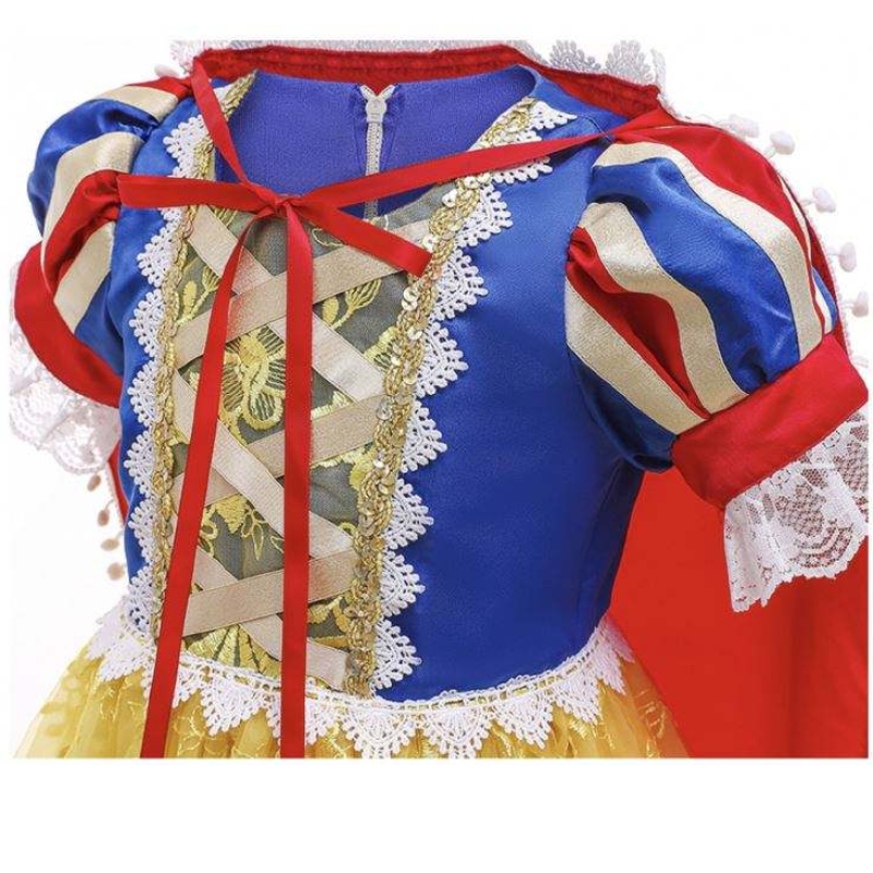 2022 New Sofia Aurora Snow White Elsa Rapunzel Costume Dress Halloween Cosplay Girl Girl Princess Dress HCSW-009