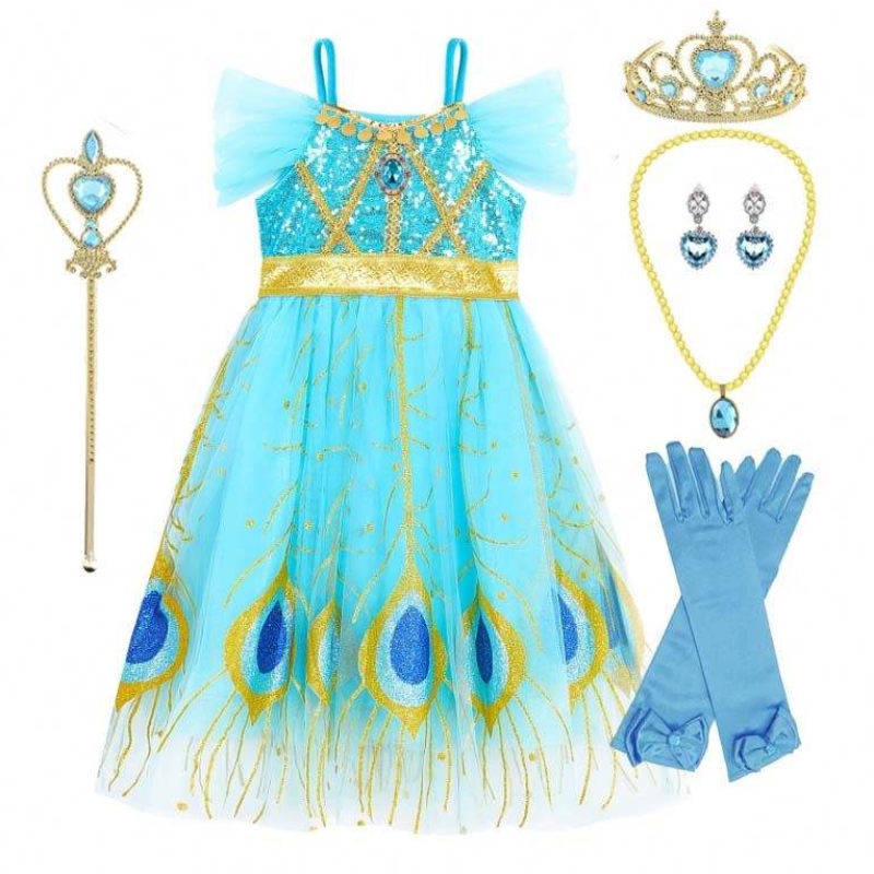 2022 Nouveaux arrivées Costumes d\'Halloween Summer Girls pour les filles habitant des costumes de princesse arabe Hcal-006