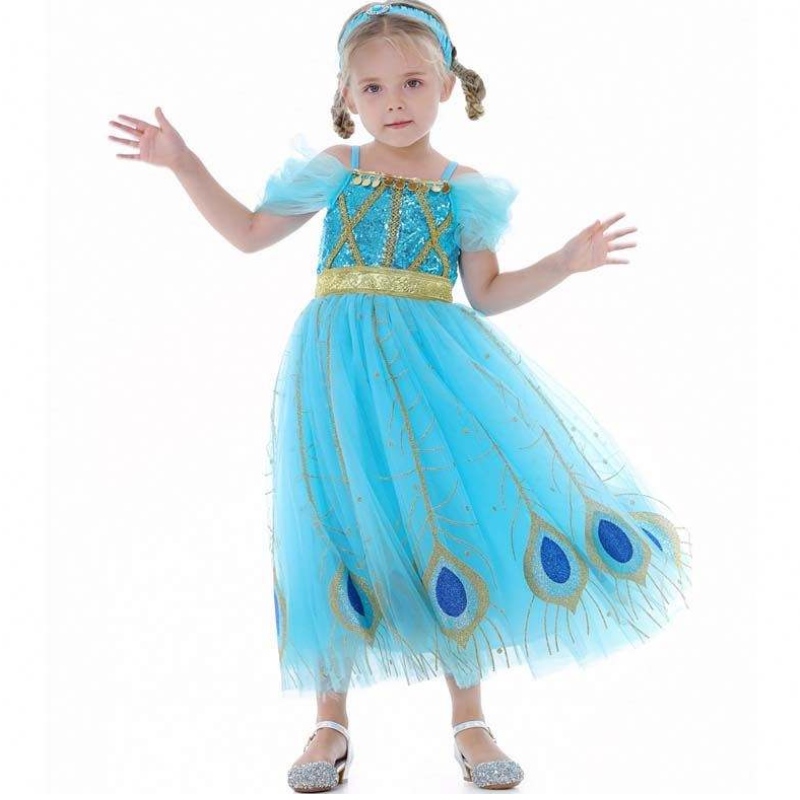 2022 Nouveaux arrivées Costumes d\'Halloween Summer Girls pour les filles habitant des costumes de princesse arabe Hcal-006