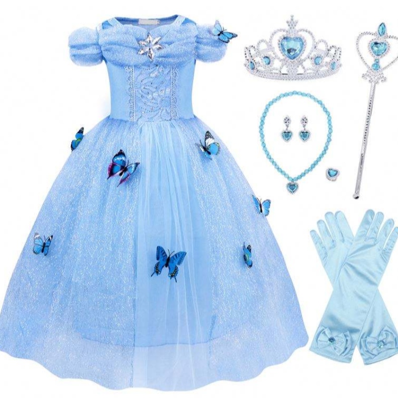 TV&Costumes de film Girls Princess Dress Child Party Kids Cosplay