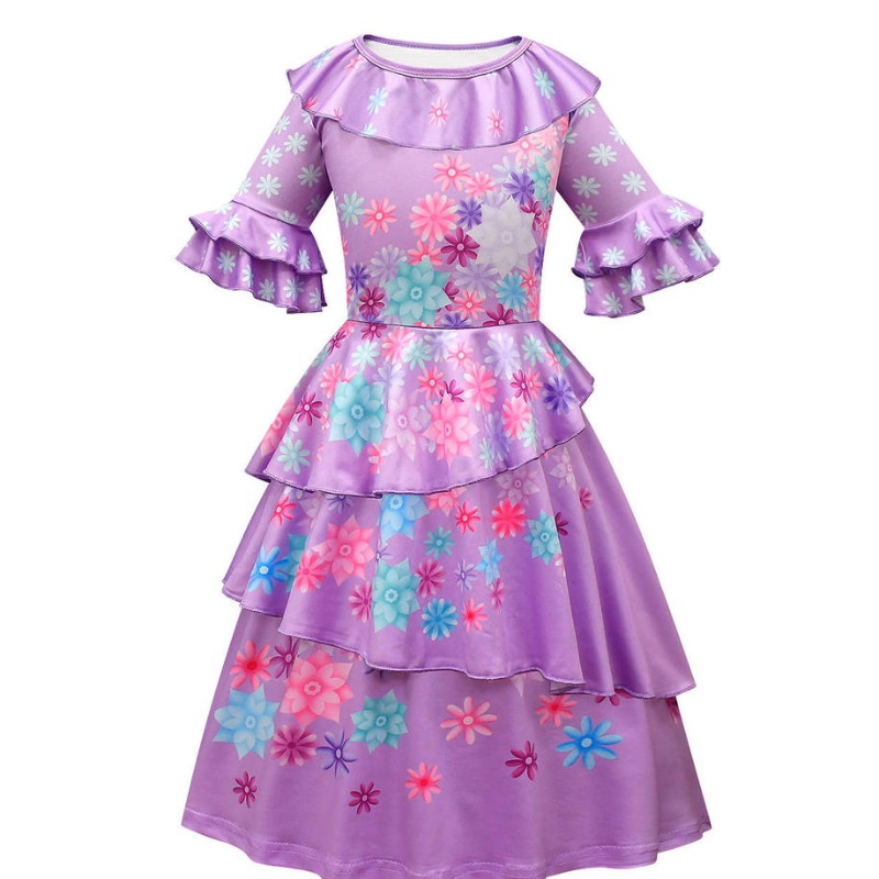 Robe de fille magique Magic Full House Children \\\\ Cosplay princess robe gamin girls girls cartoon princess robe for Summer