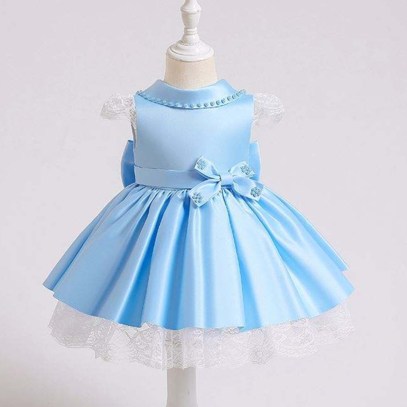Baige Neonatal cake dress Children\'s dress First Baptist paillettes Short dress xz003