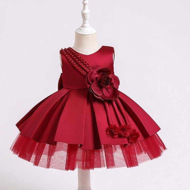 Baige NOUVEAU-NOURN BÉBÉ ROBLE POUR 0-2 ANS KIDS SUMME SATIN ROBLES ENFANTS ROBRES D\'ANNIVERSAIRES XZ001
