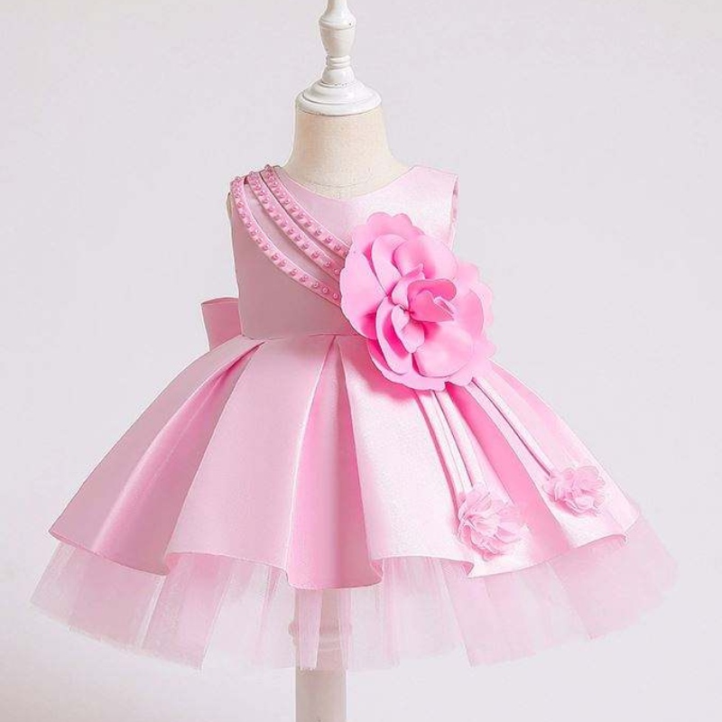 Baige NOUVEAU-NOURN BÉBÉ ROBLE POUR 0-2 ANS KIDS SUMME SATIN ROBLES ENFANTS ROBRES D\'ANNIVERSAIRES XZ001