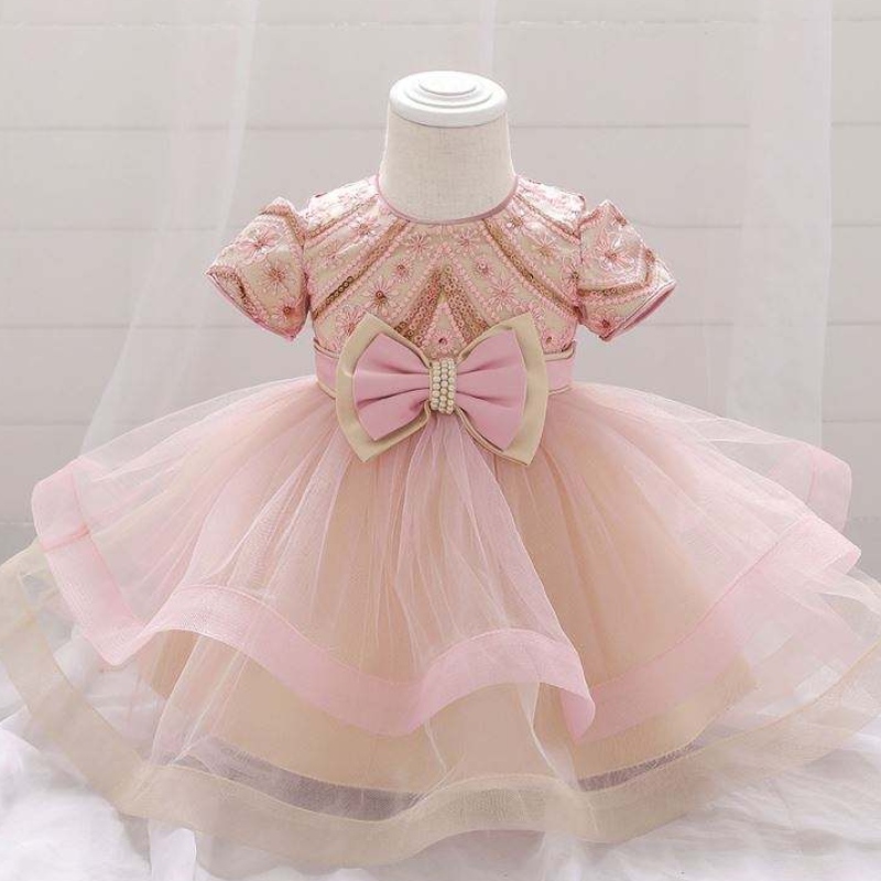 2020 Nouvelle robe de bébé Enfants de fête d\'été Vêtements enfants Vêtements Petite fille robe de fête l1930xz