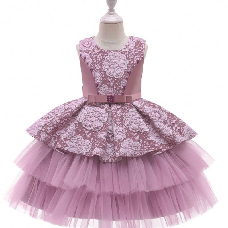 2021 Dernières vêtements 3 à 10 ans Robes de fête pour enfants pour filles filles robes de robe bébé fille robe de fille de fleur