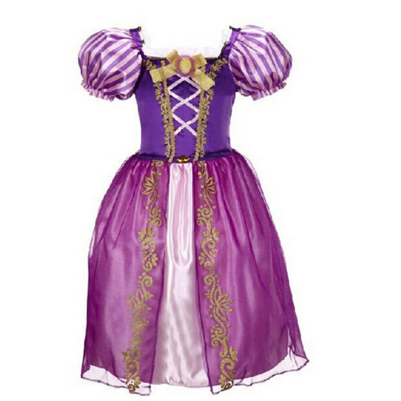 Robe de mode chaude d\'été Robe de princesse des enfants sans manches pour la fête à thème