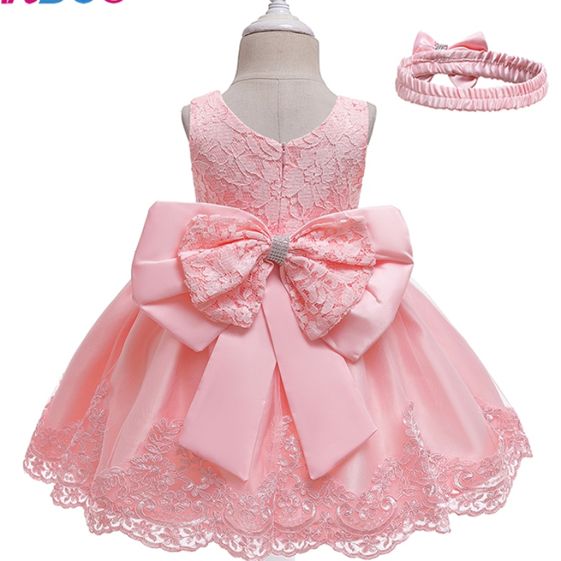Ansoo New Design Girl \\\\ Sobe de princesse Bow Lace Baby Baby Sheevel Sobre pour le mariage Party