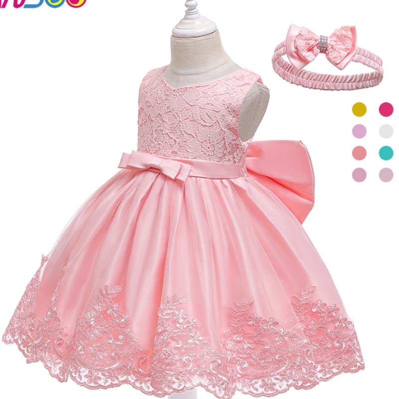 Ansoo New Design Girl \\\\ Sobe de princesse Bow Lace Baby Baby Sheevel Sobre pour le mariage Party
