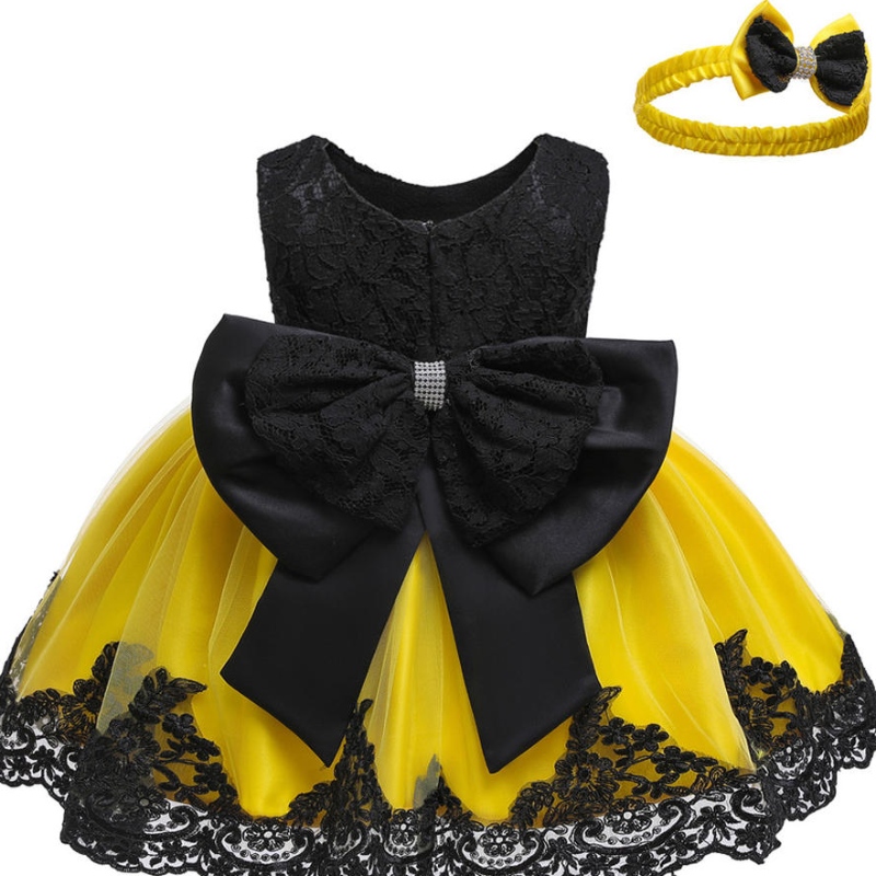 Baby fille vêtements robe de bal robe princesse bébé anniversaire formel baptême fête des enfants