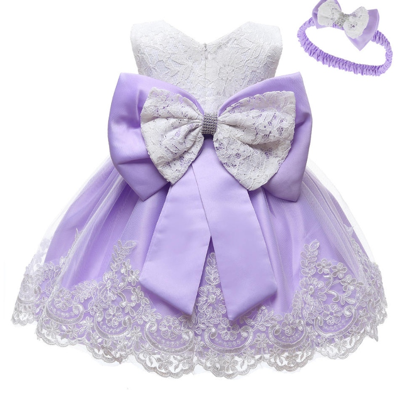 Vêtements de bébé robe fille pour enfants 1ère robe d\'anniversaire