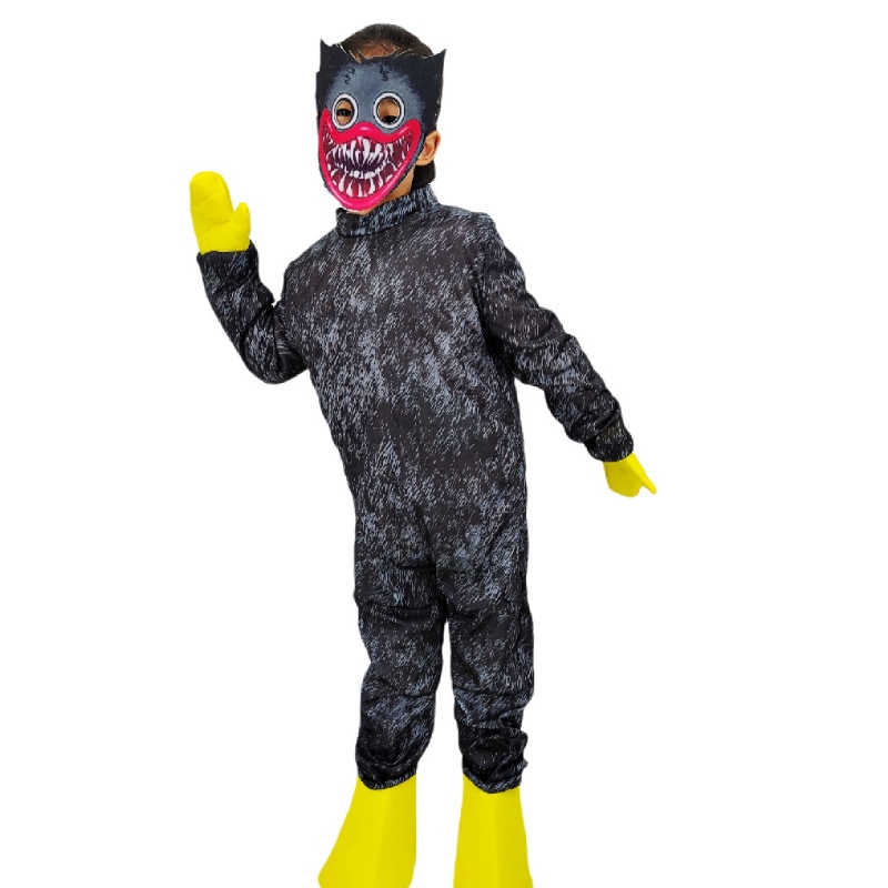 Nouvelle arrivée Costume de jeu de pavé de pavé chaud Halloween Blue Poppy Cartoon Hug Gy Wuggys Cosplay Monster Jumps pour enfants