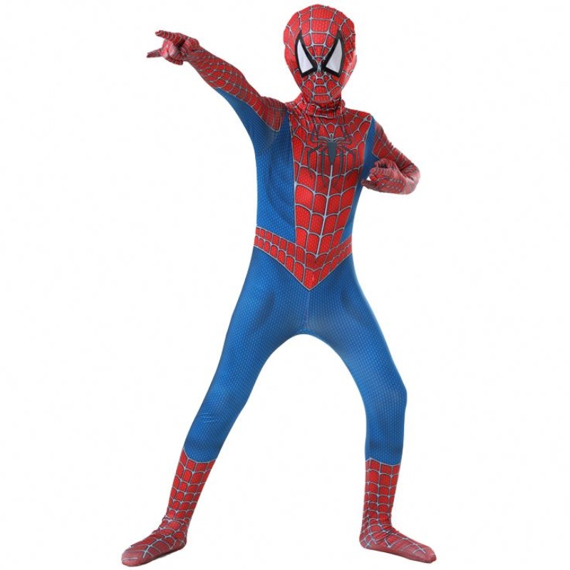 Vente chaude Halloween Party Kids&adults tv&movie super-héros Jumps combinaisons usine de fournitures directes Anime incroyable Costume Spiderman