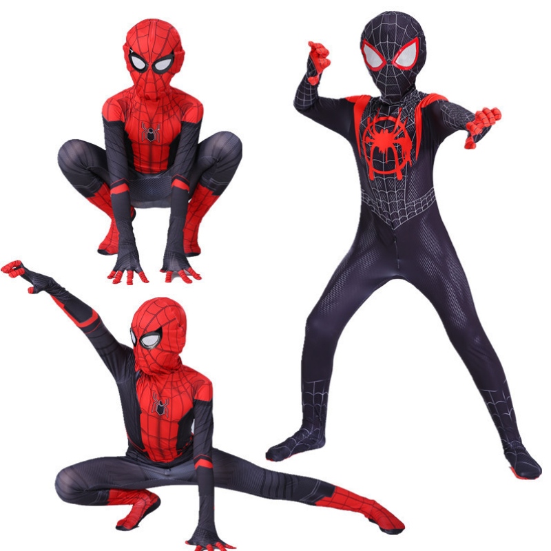 The Amazing Spiderman Cosplay Costume Kids Kids Adult Cosplay Costume pour Halloween