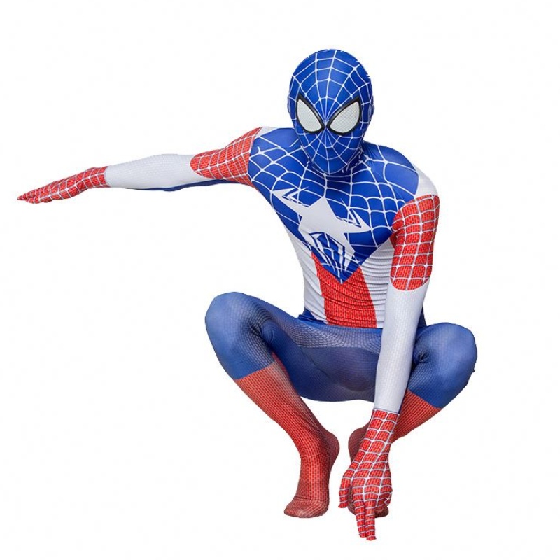 Cosplay Costumes Halloween Spiderman Party Wear Marvel Factory Personnalisation des collants du body