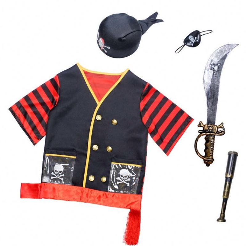 Halloween Kids Deluxe Costume Set Boys Children \\\\ Sostume de pirate avec accessoires HCBC-016