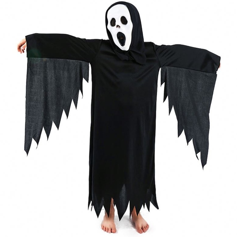 Halloween effrayant cosplay costume garçons effrayant fantôme habillé costume fantôme Halloween hcvm-003