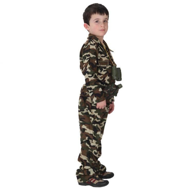 Boys soldats costume uniforme militaire costume de l\'armée pour enfants HCBC-010