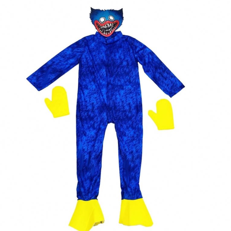 Halloween Poppy Playtime Halloween Cosplay Costumes pop cosplay Blue Buck Monster Costume pour Kidscarnival Monster