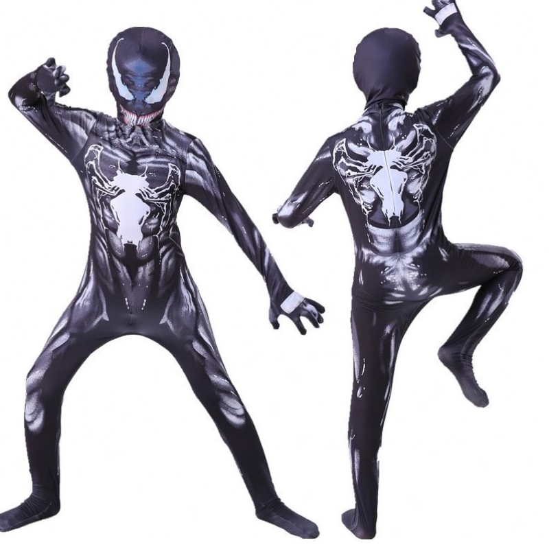 Nouveau design costume adulte Kids Suit Jumpsuit Boys Symbiote Spiderman Costumes super-héros cosplay Halloween Costumes