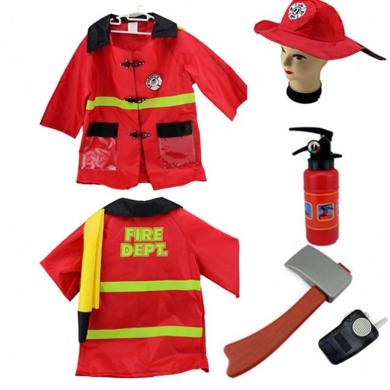 Fireman Sam Costume pour garçons Girls Halloween Costume For Fancy Dress Party Wear