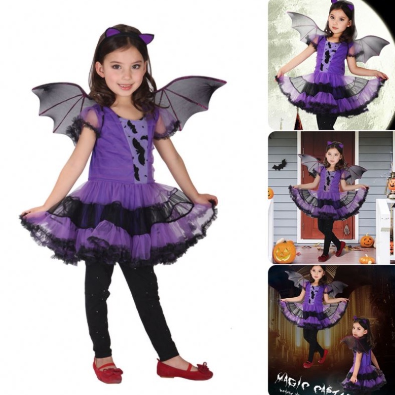 Costume d\'Halloween pour enfants bébé filles enfants costume costume fille cosplay carnaval fête princesse fantaisie déguiser des vêtements