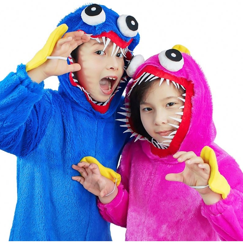 Wuggy costume pavot de jeu de jeu de jeu de jeu en peluche horreur de combinaison effrayante cadeau doux pour les enfants du carnaval des vêtements de cosplay
