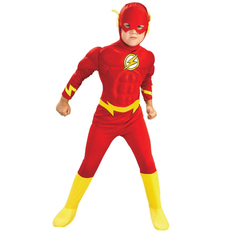 Costume d\'enfant Flash Deluxe Uperheroes