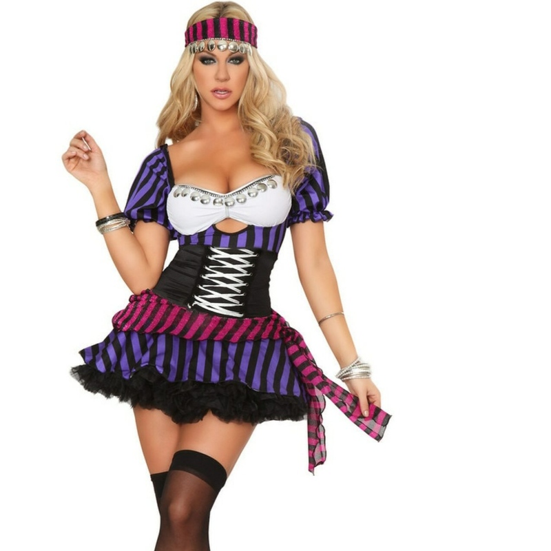 Le costume d\'Halloween de la voyante